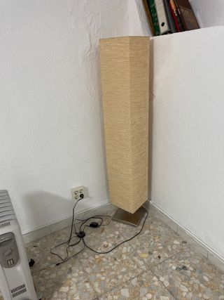 Lámpara salón beige