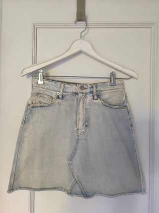 Minifalda vaquera Stradivarius - Azul