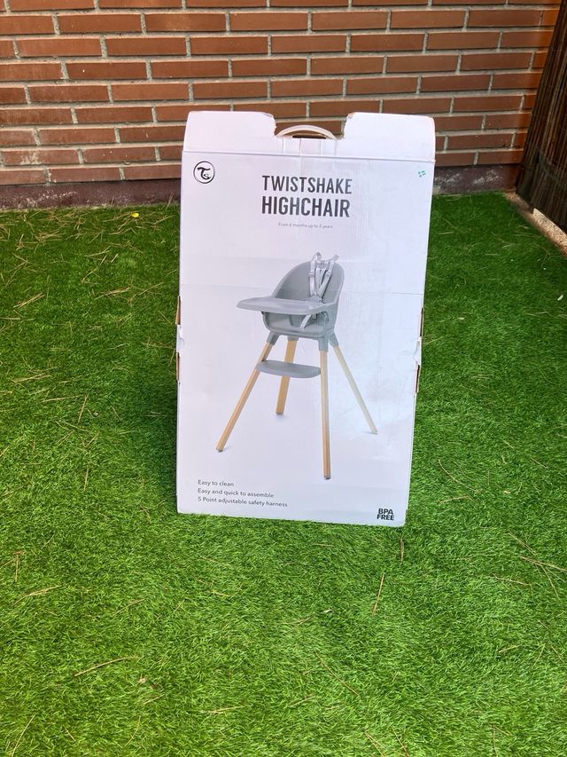 Trona bebé Twistshake - Blanca