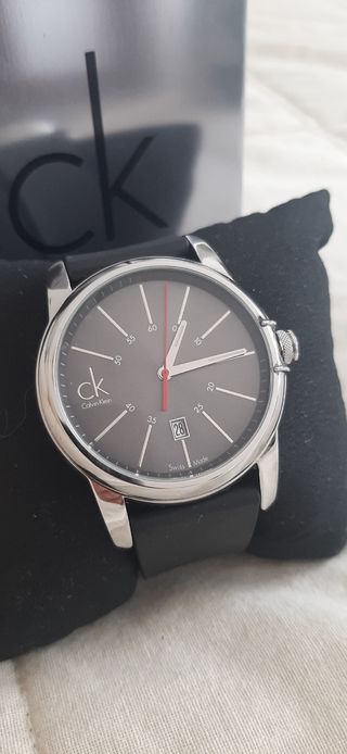 Reloj Calvin Klein - Negro y Plata