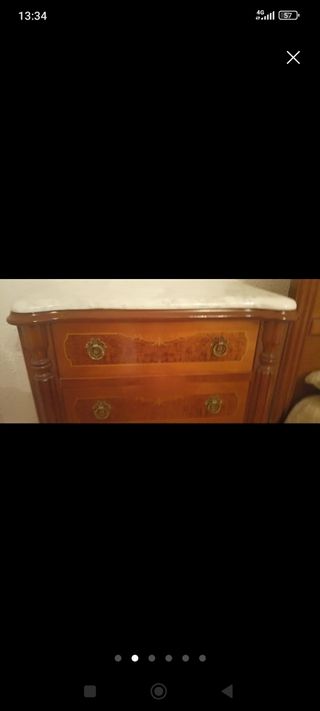 Dormitorio madera maciza antiguo