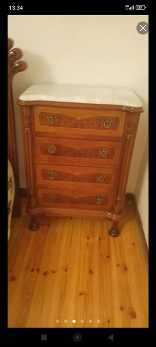 Dormitorio madera maciza antiguo