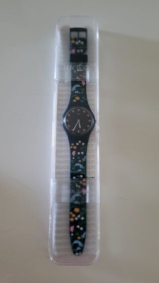 Reloj Swatch flores - Unisex