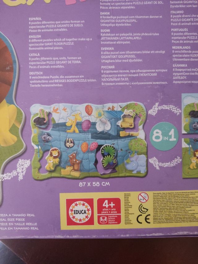 Puzzle Educa 48 piezas - Animales