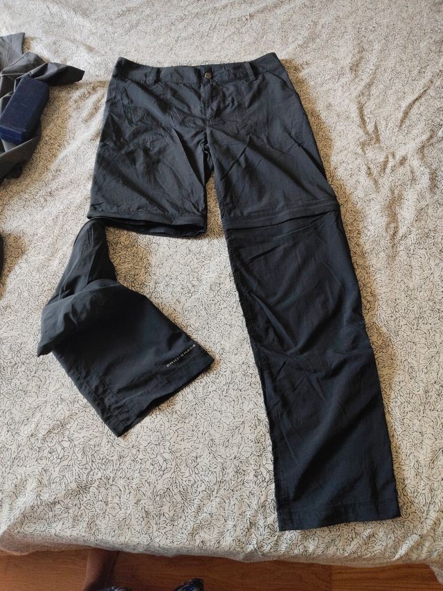 Pantalones convertible hombre