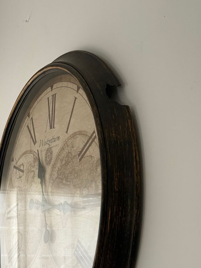 Reloj Pared Mapa Mundi