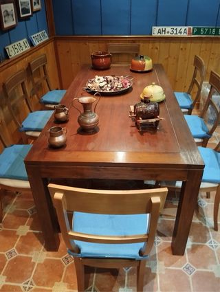 Mesa comedor madera
