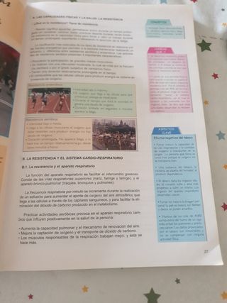 Educación física, 3 y 4 ESO