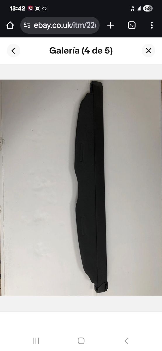 Bandeja trasera Ford Galaxy, VW Sharan, Seat