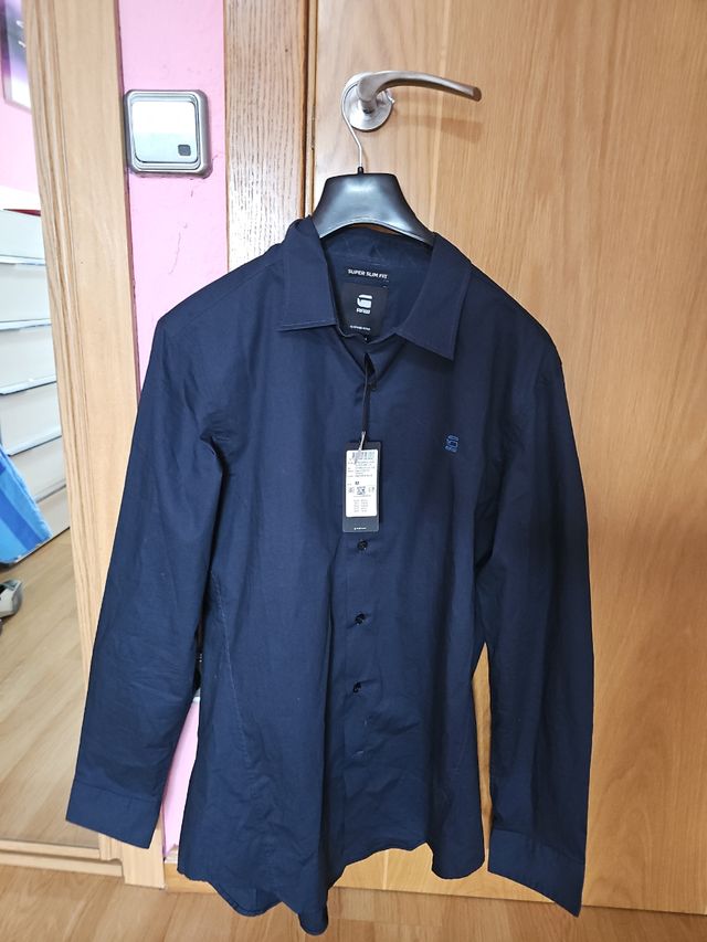 Camisa G-Star Raw azul - Super Slim Fit + bañador