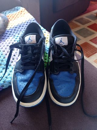 Zapatillas Nike Golf - Azul y Negro