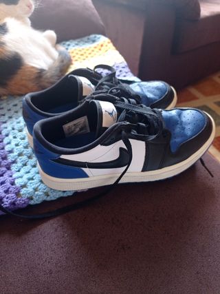 Zapatillas Nike Golf - Azul y Negro