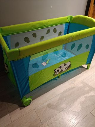 Cuna viaje bebé panda