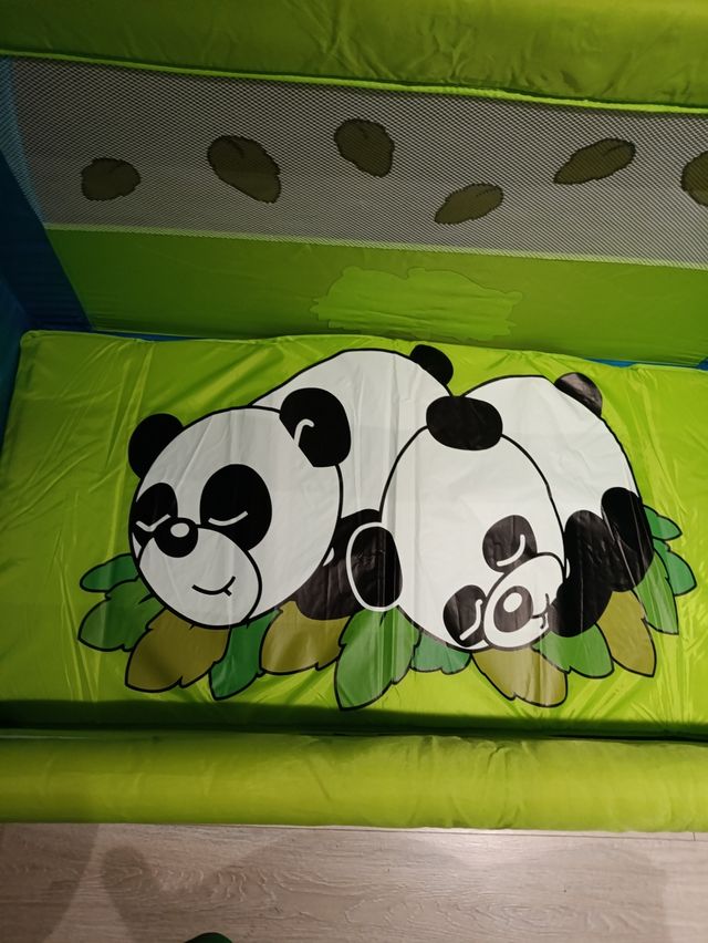 Cuna viaje bebé panda