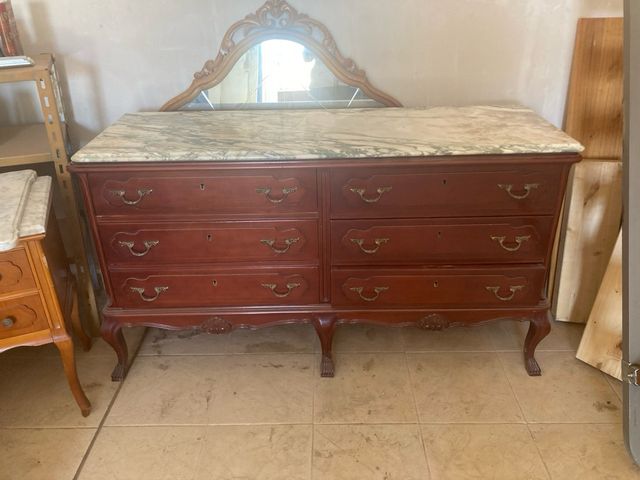 Cómoda 6 cajones - Mármol