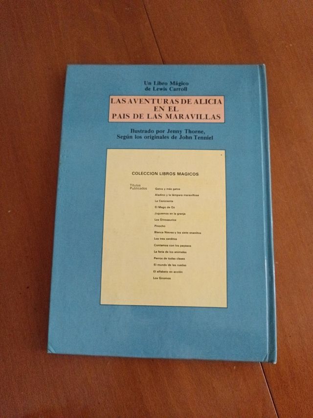 Las aventuras de Alicia en el pais de las maravill