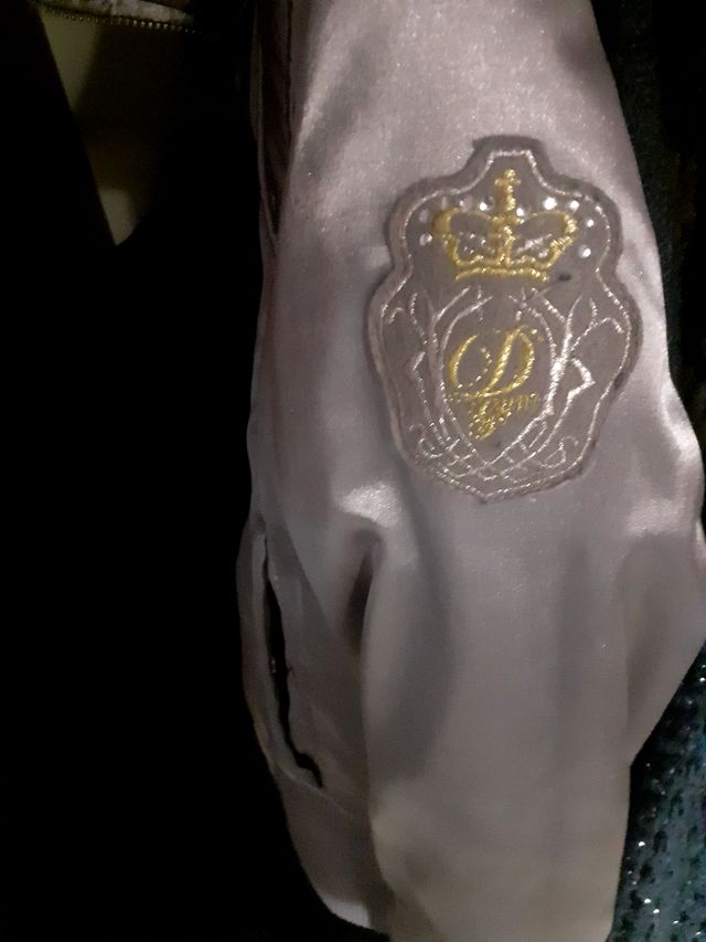 Giubbotto Datch  imbottito argento donna