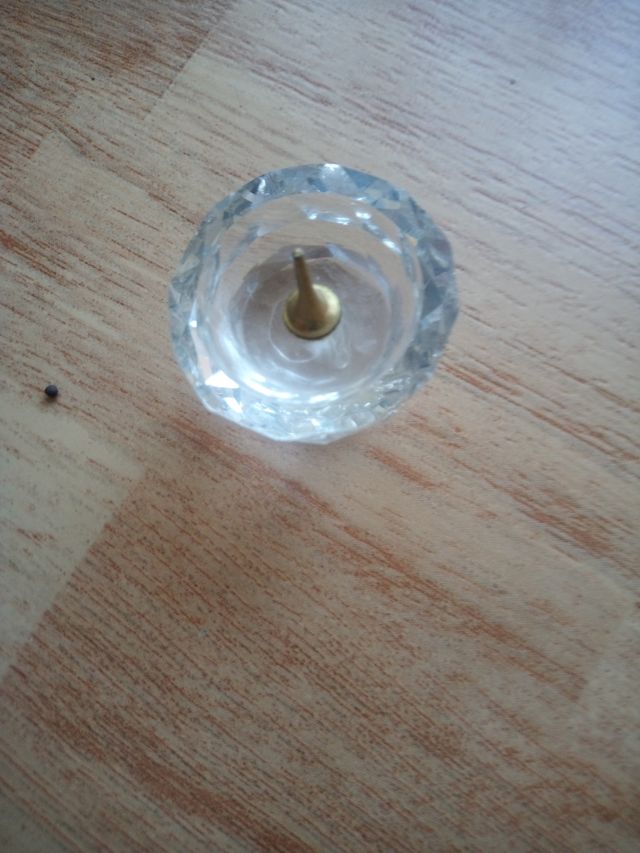 Pisapapeles pequeño cristal