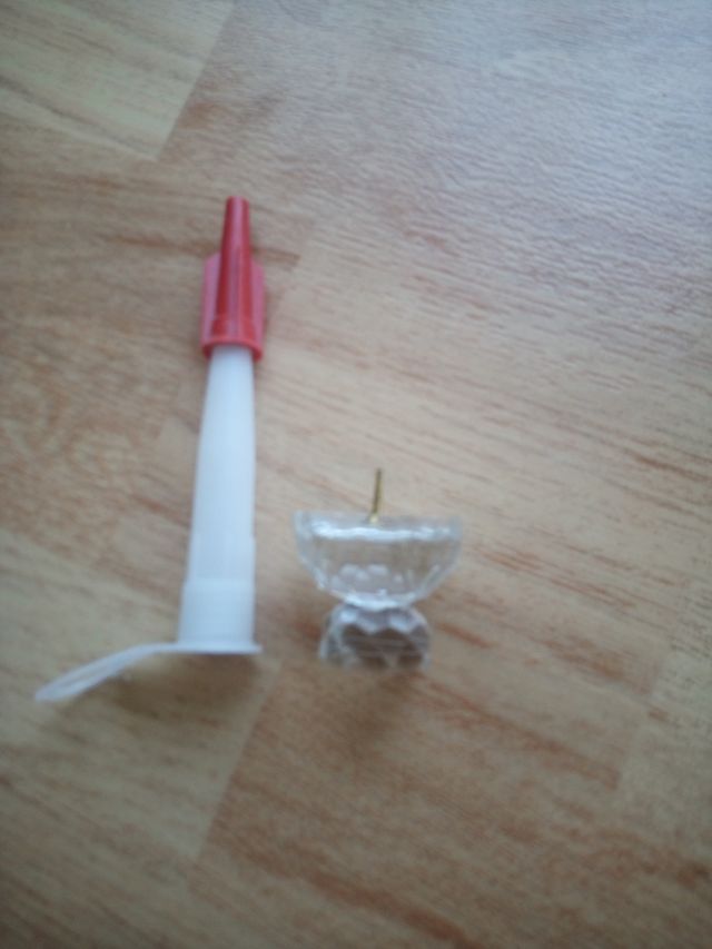 Pisapapeles pequeño cristal