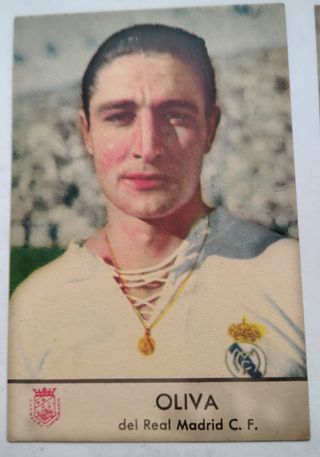 11 Cromos antiguos Real Madrid Castellblanch 1952

