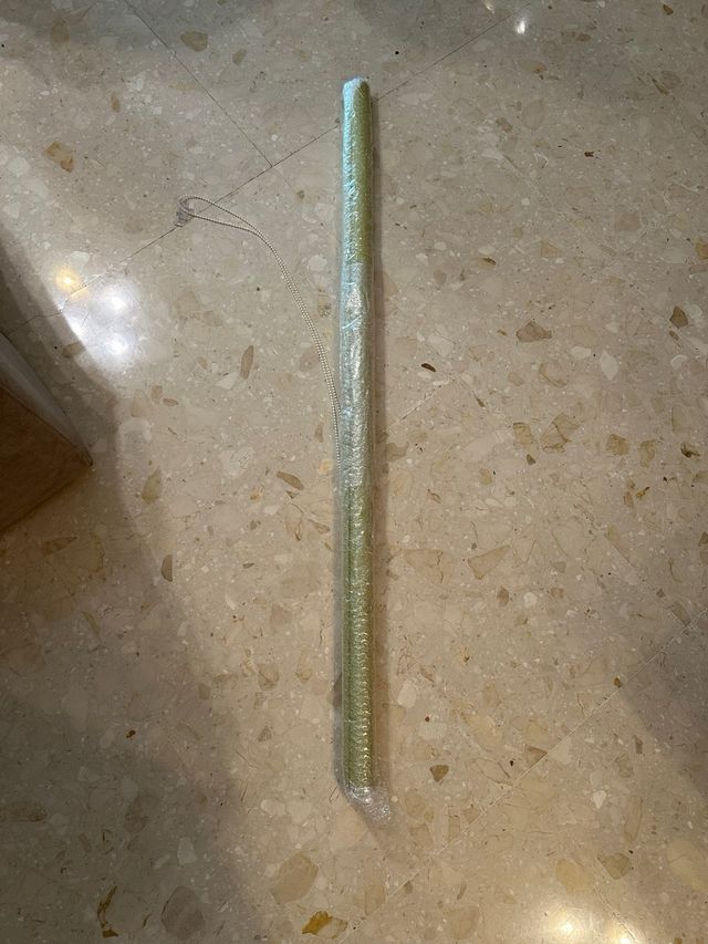 Estor enrollable translúcido verde pistacho