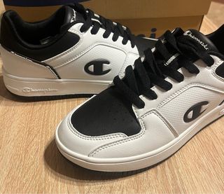 Zapatillas Champion - Blanco y Negro