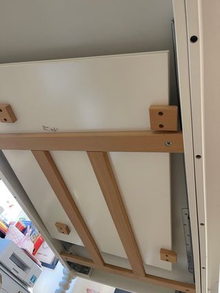 Mesa comedor blanca ikea - extensible.