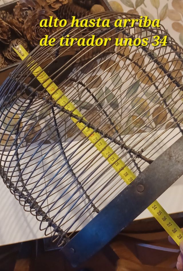 Rejilla protectora brasero antigua