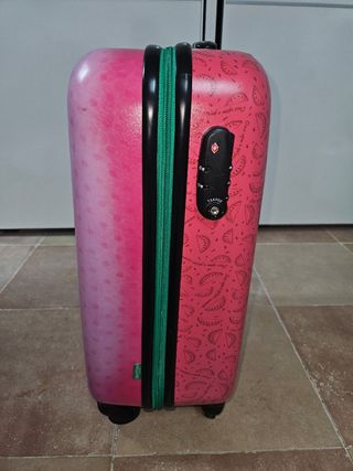 Maleta de mano Gorjuss rosa