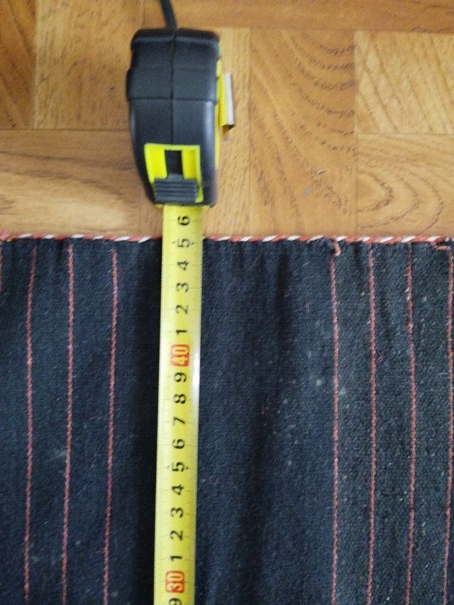 2 Alforjas artesanales de lana antiguas 80 años