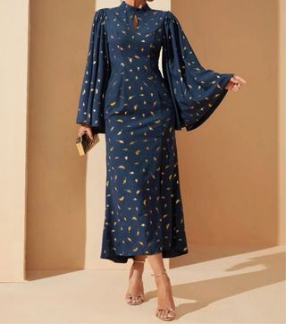 Vestido elegante fiesta y ceremonias 