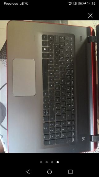 Portátil HP rojo! SOLO HOY!