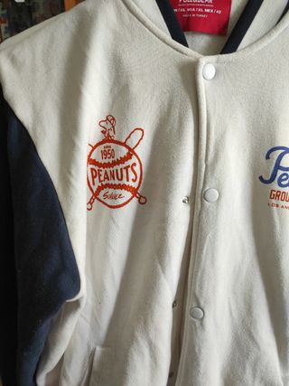 Chaqueta béisbol Peanuts Pull&Bear XL