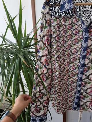 Blusa Desigual estampada multicolor