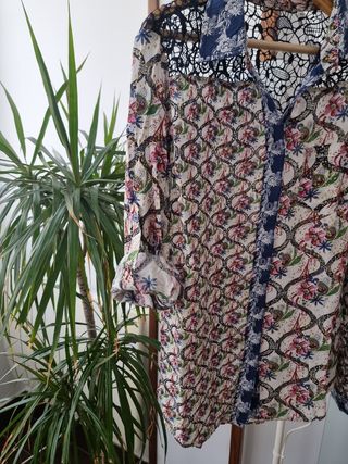 Blusa Desigual estampada multicolor