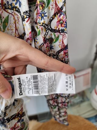 Blusa Desigual estampada multicolor