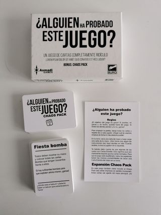 Juego de cartas ¿Alguien ha probado este juego?