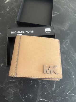 Portafoglio Michael Kors uomo beige