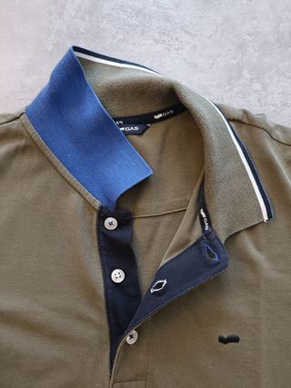 Polo Uomo GAS, Verde Oliva