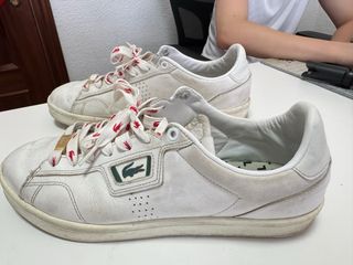 Zapatillas Lacoste blancas 42