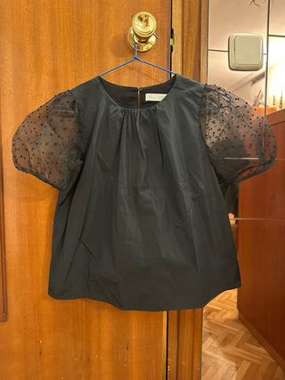 Blusa negra Zara 