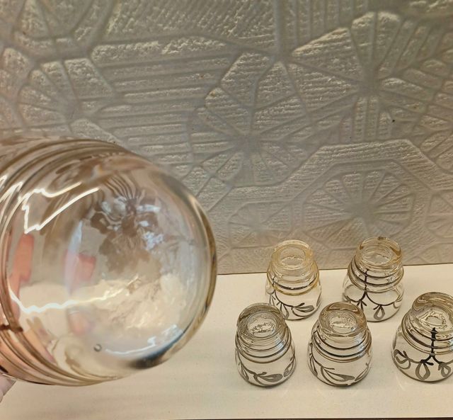 Set bicchieri liquore Rosolio - 6pz