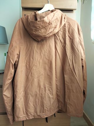 Chaqueta color caldero forrada