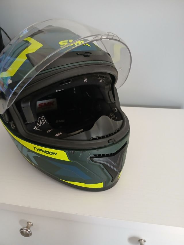 Casco moto SMK Typhoon - Pinlock