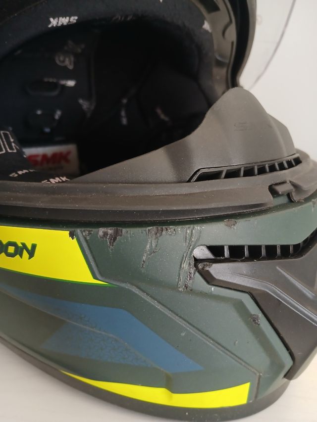 Casco moto SMK Typhoon - Pinlock