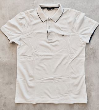 Polo GAS, colore bianco, taglia M