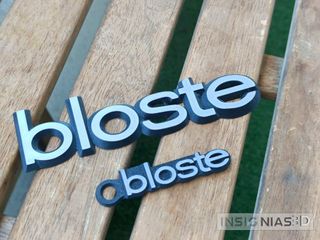 Insignia, emblema, anagrama BLOSTE para coche.