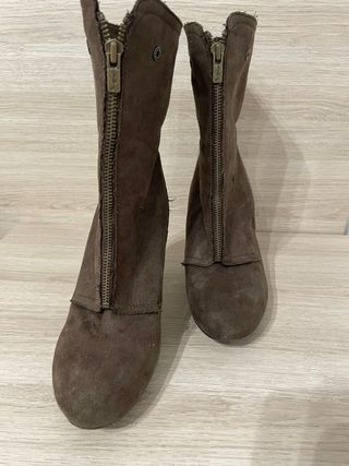 Botines Stradivarius Marrón