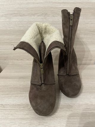 Botines Stradivarius Marrón