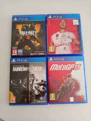4 Juegos PS4 (PlayStation 4)